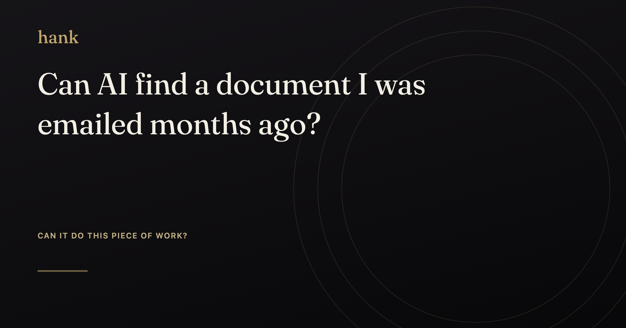 Can AI find a document I was emailed months ago? — Digital Hank